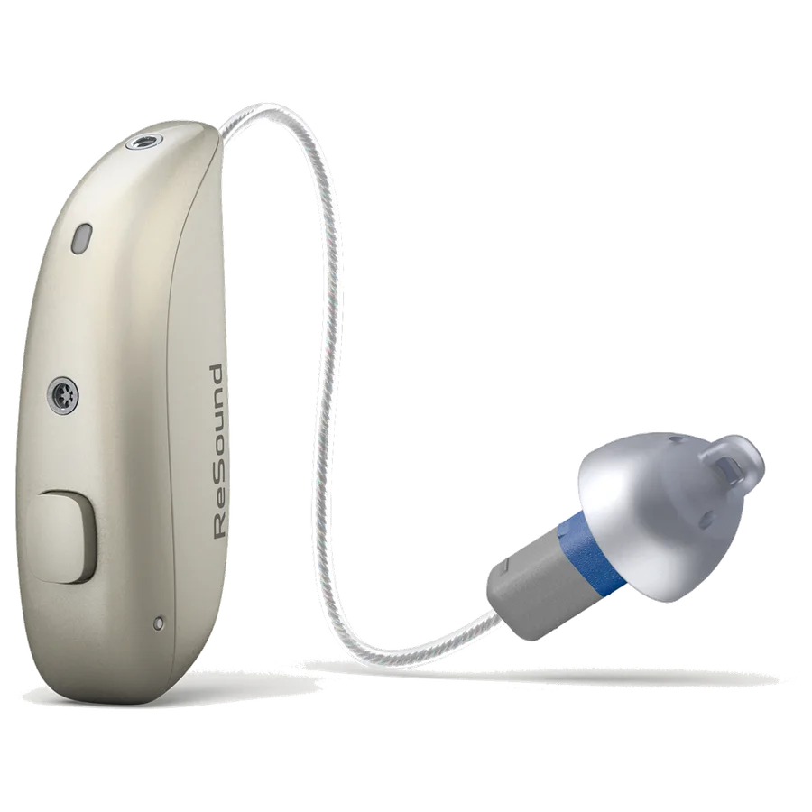 ReSound Sensia microRIE hearing aid in Sand